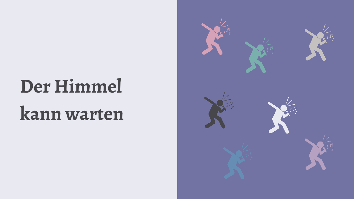 Der Himmel kann warten